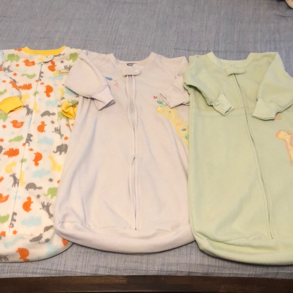 Bundle of 3 Sleepers Carter’s OS